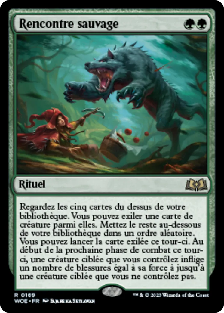Rencontre sauvage — Wilds of Eldraine — Magic: The Gathering