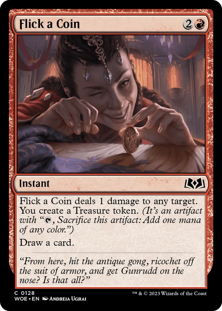 Flick a Coin — Wilds of Eldraine — Magic: The Gathering