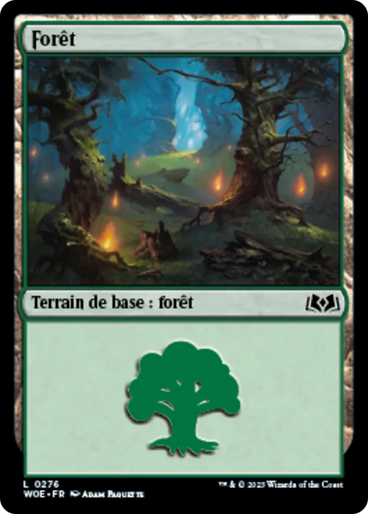 Forêt — Wilds of Eldraine — Magic: The Gathering