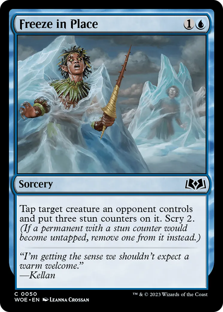 Freeze in Place — Wilds of Eldraine — Magic: The Gathering