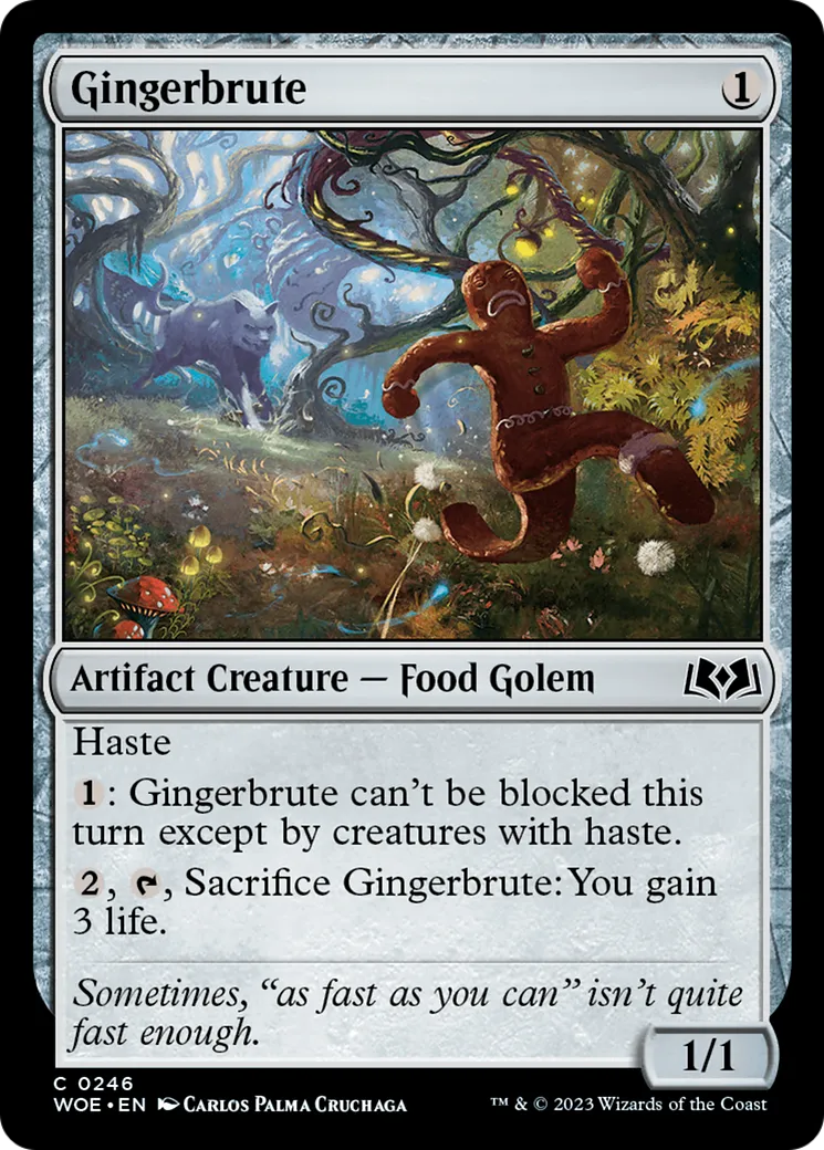 Gingerbrute — Wilds of Eldraine — Magic: The Gathering