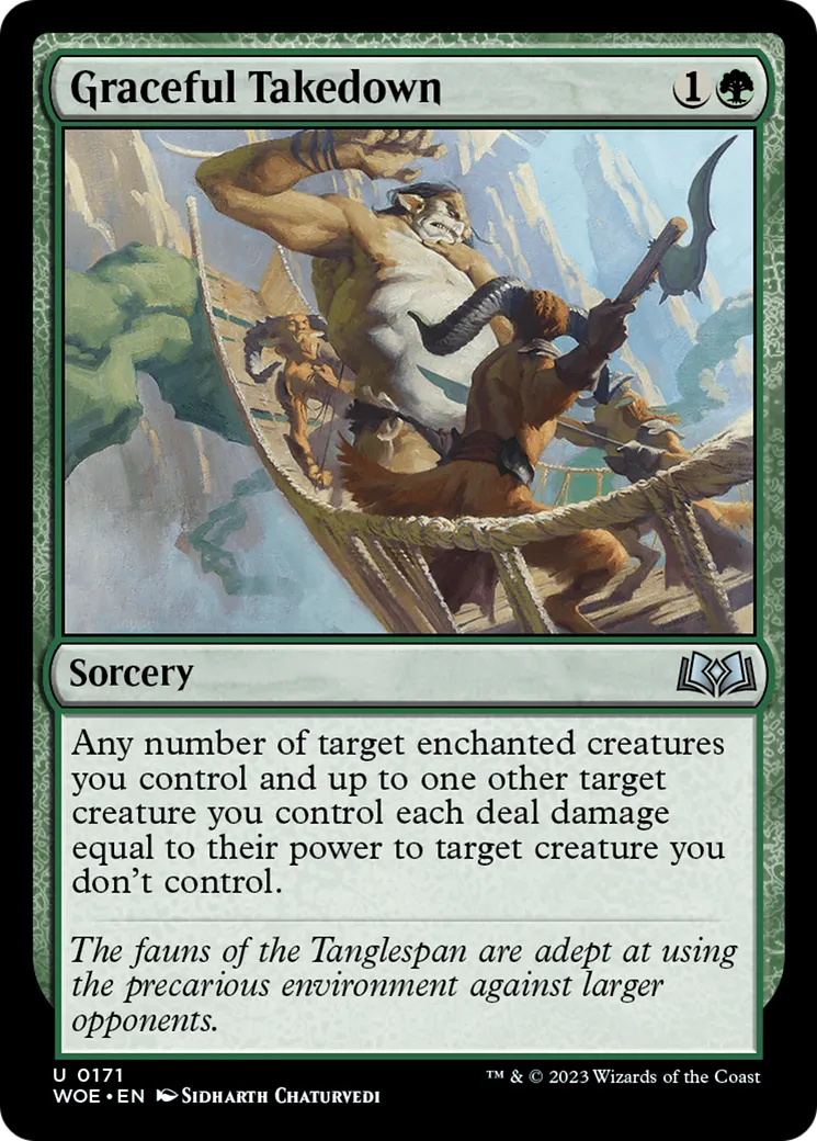 Descente gracieuse — Wilds of Eldraine — Magic: The Gathering