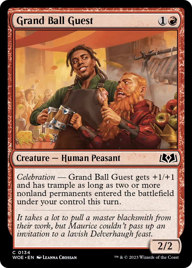 Grand Ball Guest — Wilds of Eldraine — Magic: The Gathering
