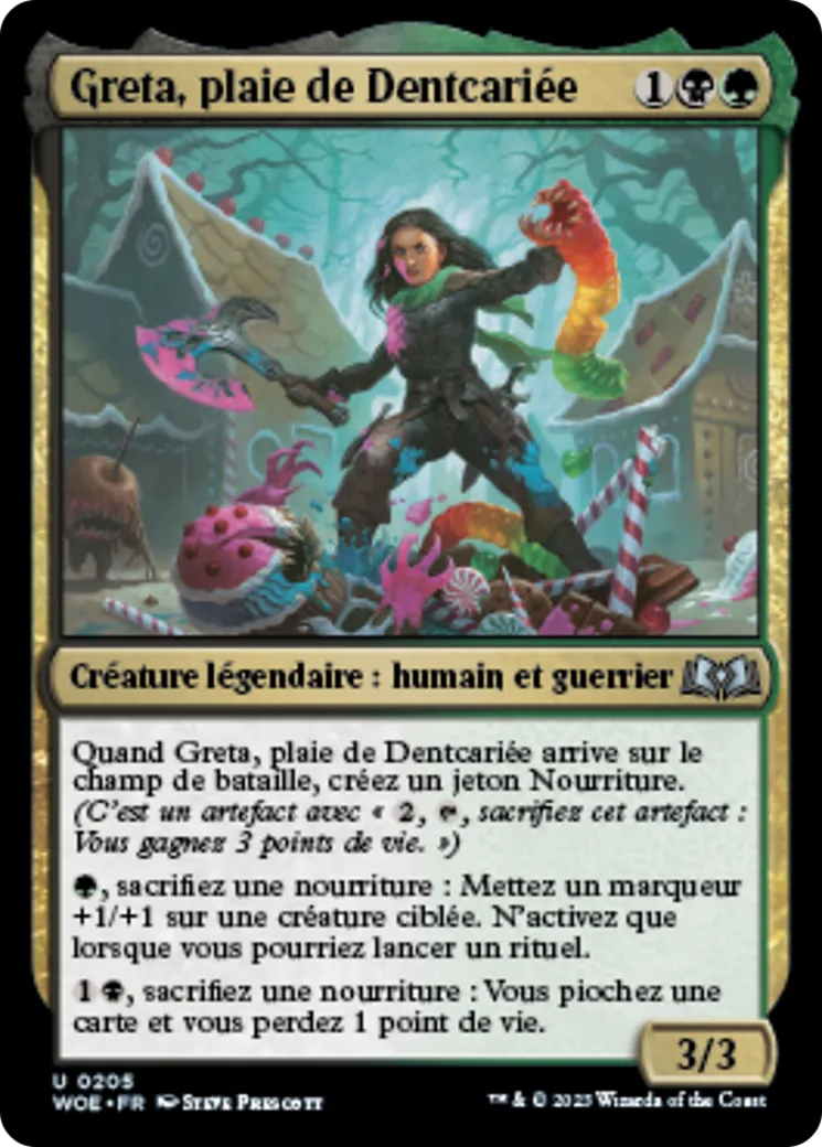 Greta, plaie de Dentcariée — Wilds of Eldraine — Magic: The Gathering
