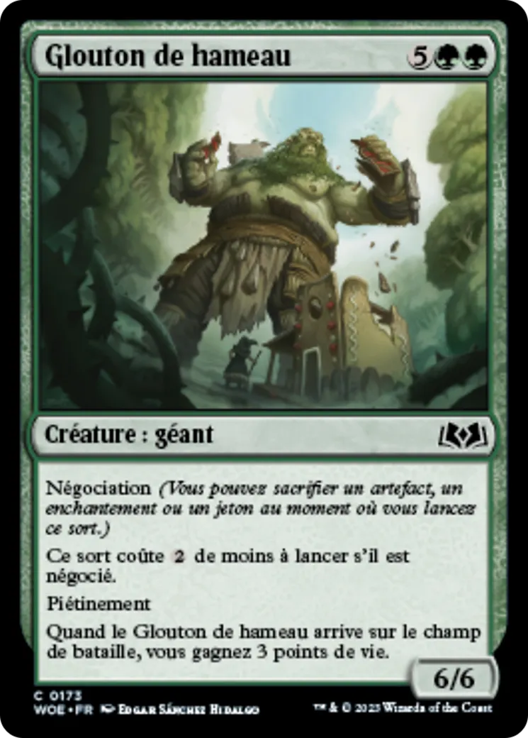 Glouton de hameau — Wilds of Eldraine — Magic: The Gathering