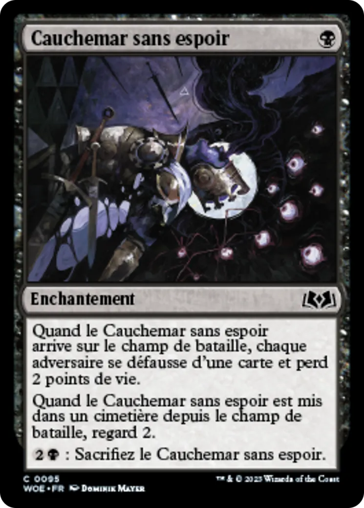 Cauchemar sans espoir — Wilds of Eldraine — Magic: The Gathering