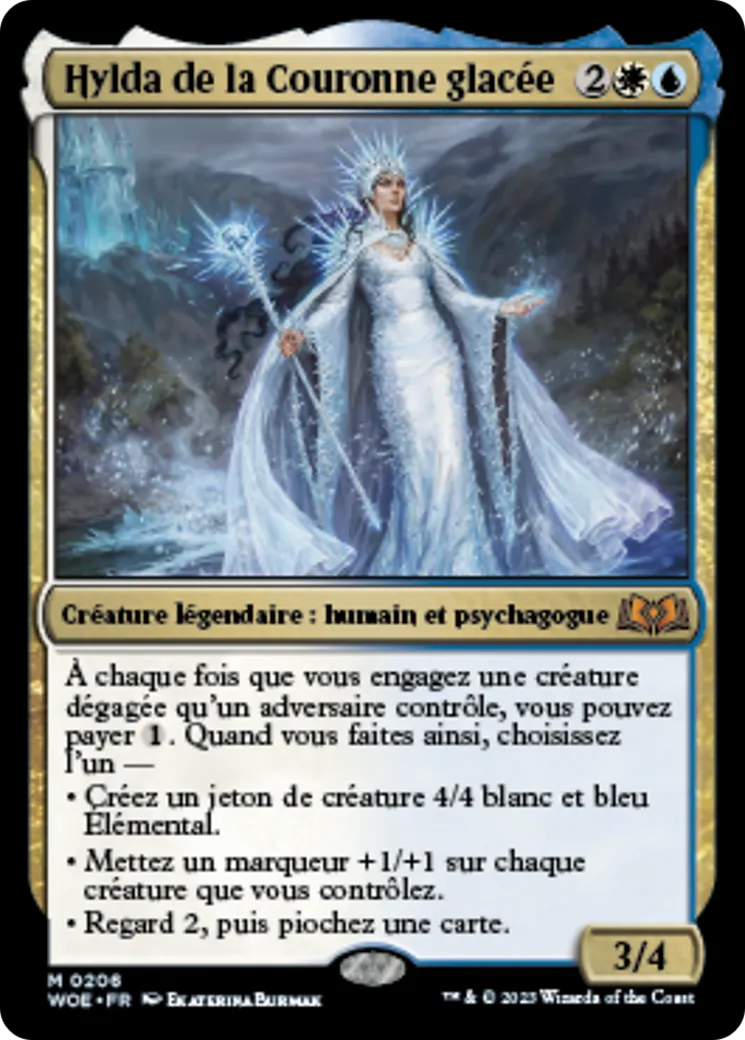 Hylda de la Couronne glacée — Wilds of Eldraine — Magic: The Gathering