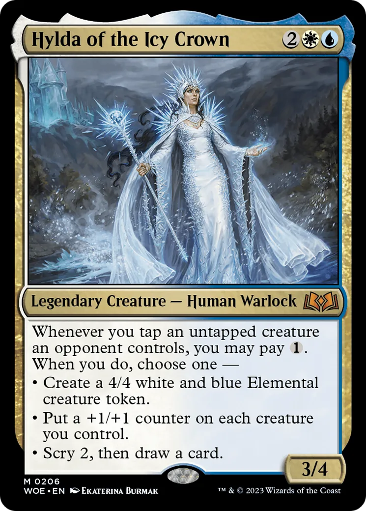 Hylda de la Couronne glacée — Wilds of Eldraine — Magic: The Gathering