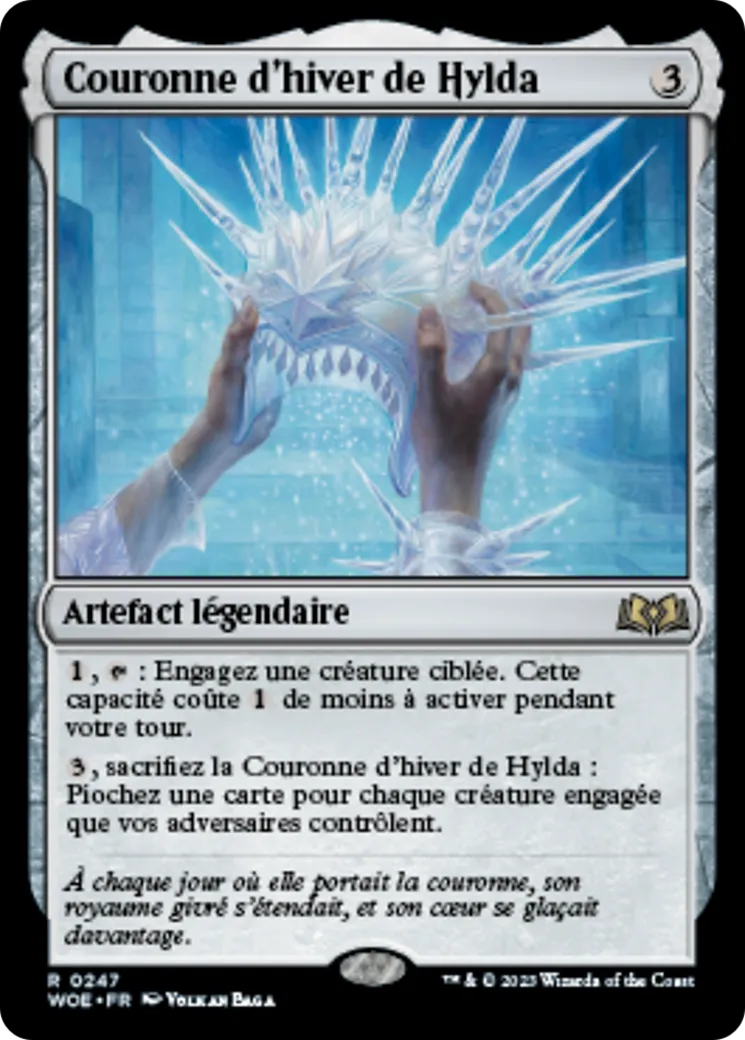 Couronne d'hiver de Hylda — Wilds of Eldraine — Magic: The Gathering