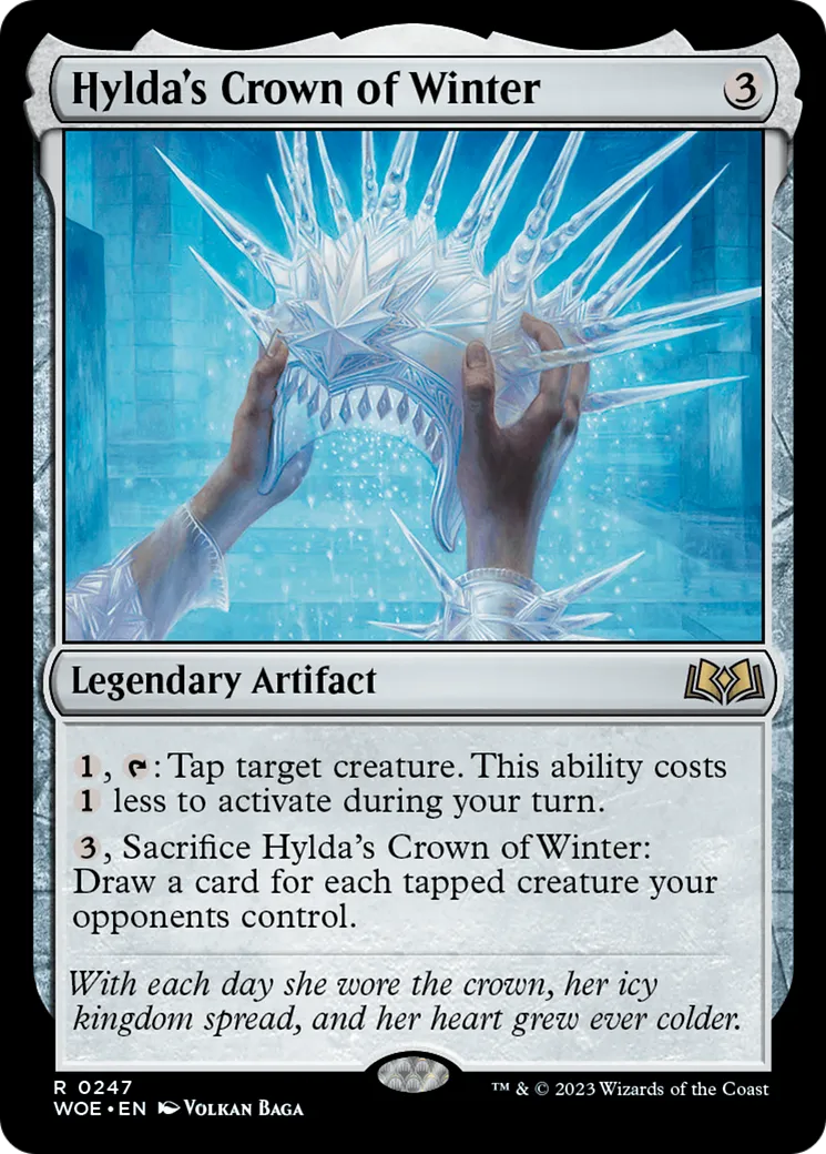 Couronne d'hiver de Hylda — Wilds of Eldraine — Magic: The Gathering