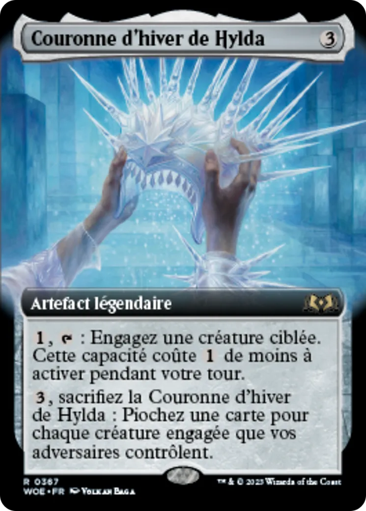 Couronne d'hiver de Hylda — Wilds of Eldraine — Magic: The Gathering
