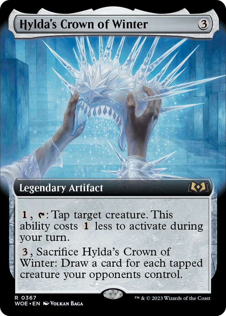 Hylda's Crown of Winter from Wilds of Eldraine - Magic: The Gathering