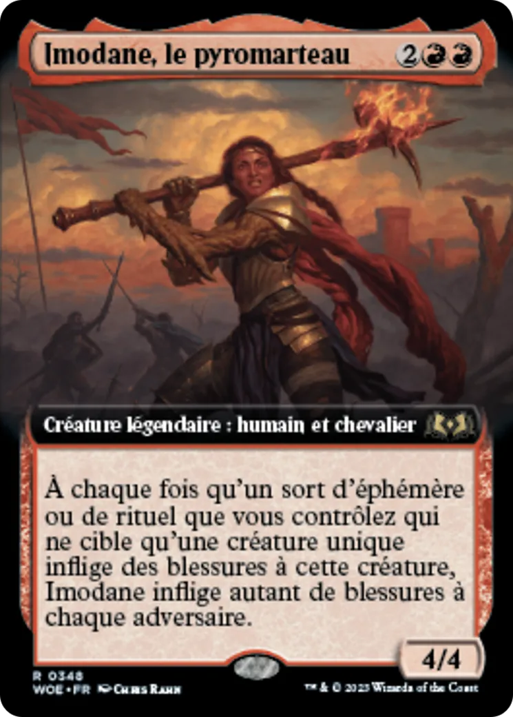 Imodane, le pyromarteau — Wilds of Eldraine — Magic: The Gathering