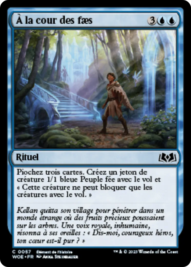 À la cour des faes — Wilds of Eldraine — Magic: The Gathering