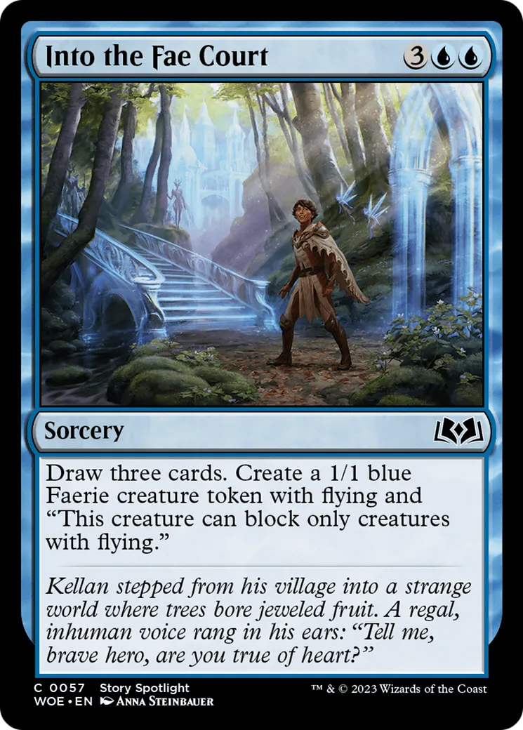 À la cour des faes — Wilds of Eldraine — Magic: The Gathering