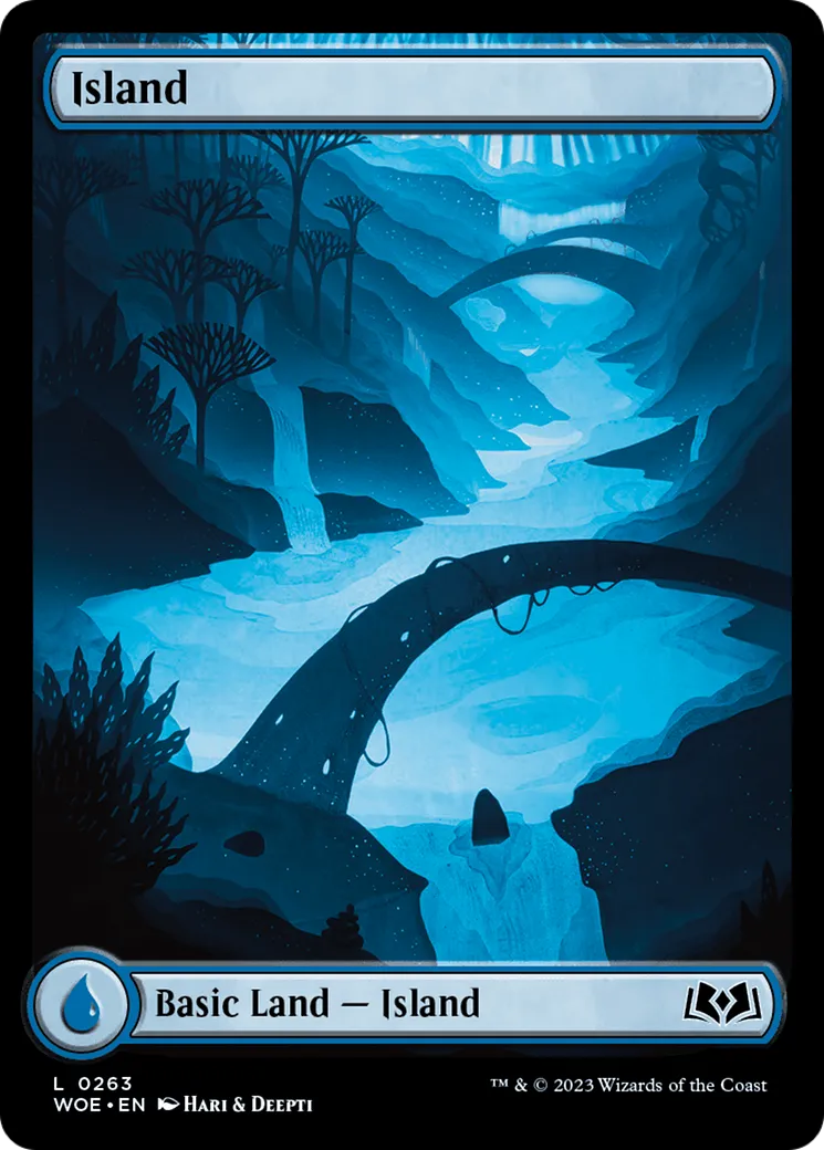 Island — Wilds of Eldraine — Magic: The Gathering