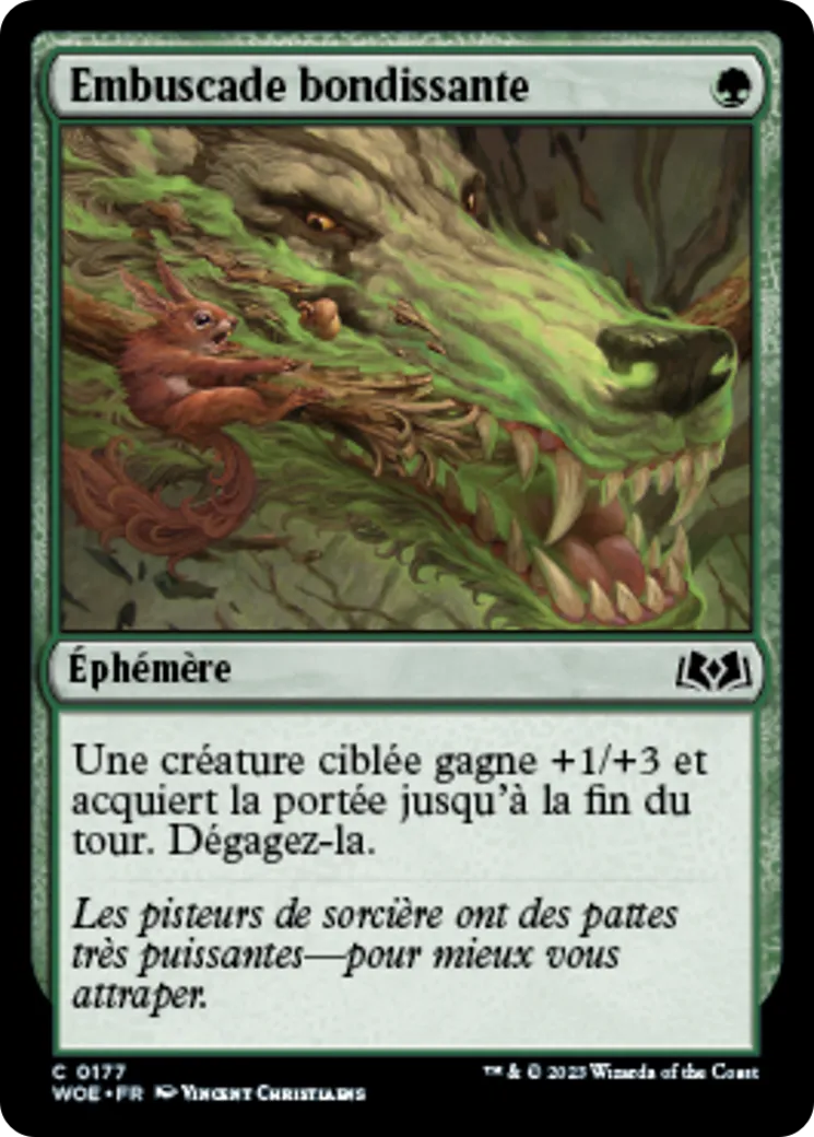 Embuscade bondissante — Wilds of Eldraine — Magic: The Gathering