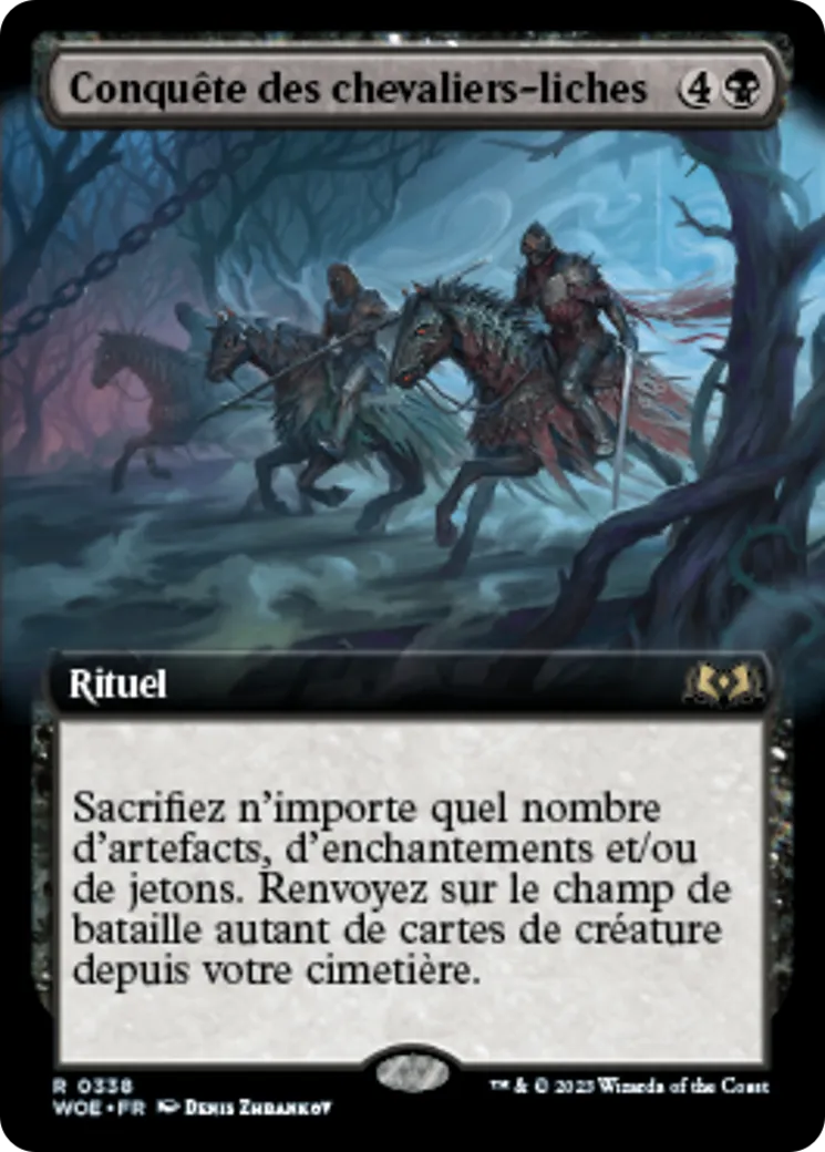 Conquête des chevaliers-liches — Wilds of Eldraine — Magic: The Gathering