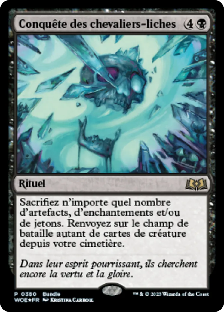 Conquête des chevaliers-liches — Wilds of Eldraine — Magic: The Gathering