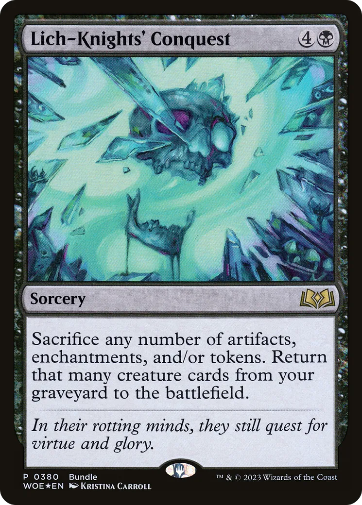 Lich-Knights' Conquest — Wilds of Eldraine — Magic: The Gathering