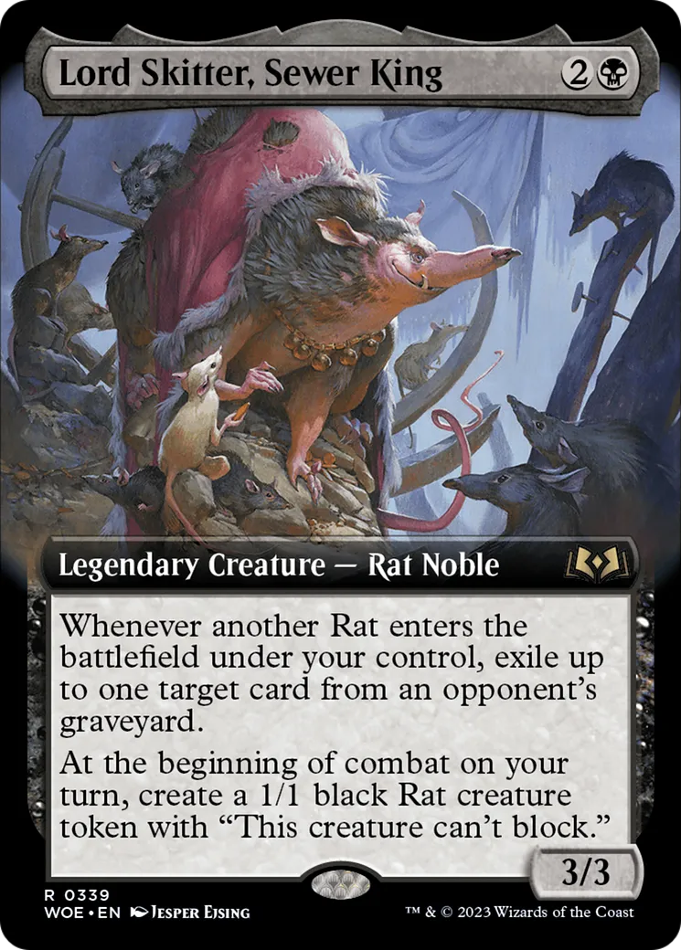 Lord Skitter, Sewer King — Wilds of Eldraine — Magic: The Gathering