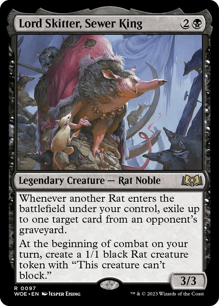 Lord Skitter, Sewer King — Wilds of Eldraine — Magic: The Gathering