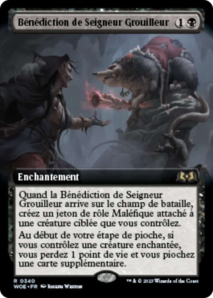Bénédiction de Seigneur Grouilleur — Wilds of Eldraine — Magic: The Gathering