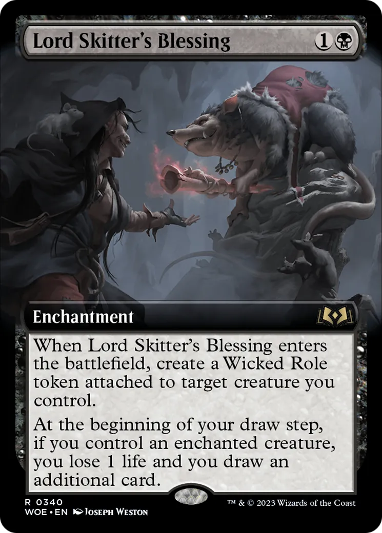 Lord Skitter's Blessing — Wilds of Eldraine — Magic: The Gathering