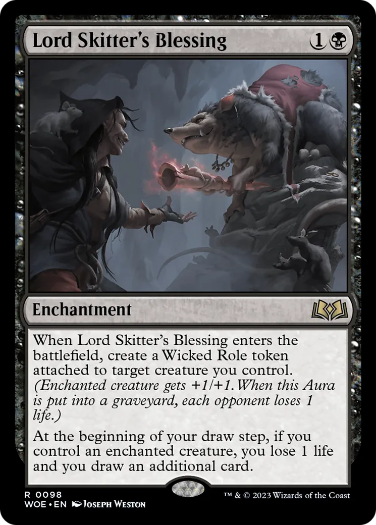 Bénédiction de Seigneur Grouilleur — Wilds of Eldraine — Magic: The Gathering