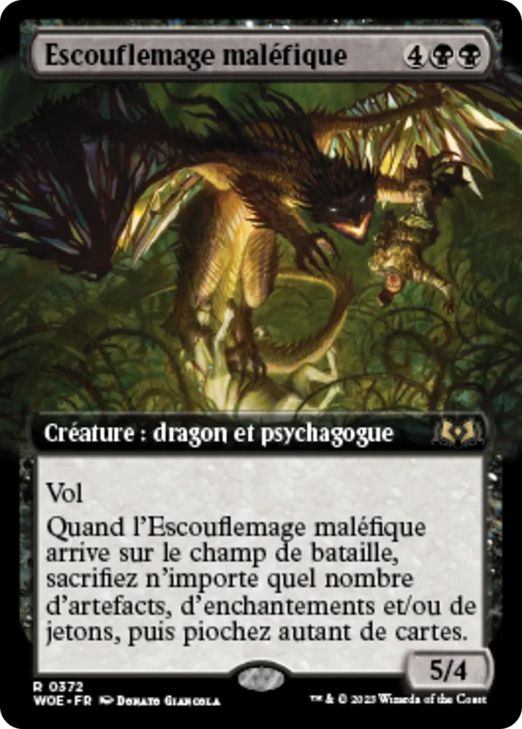 Escouflemage maléfique — Wilds of Eldraine — Magic: The Gathering