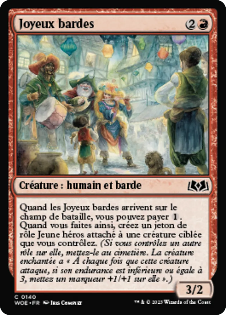 Joyeux bardes — Wilds of Eldraine — Magic: The Gathering