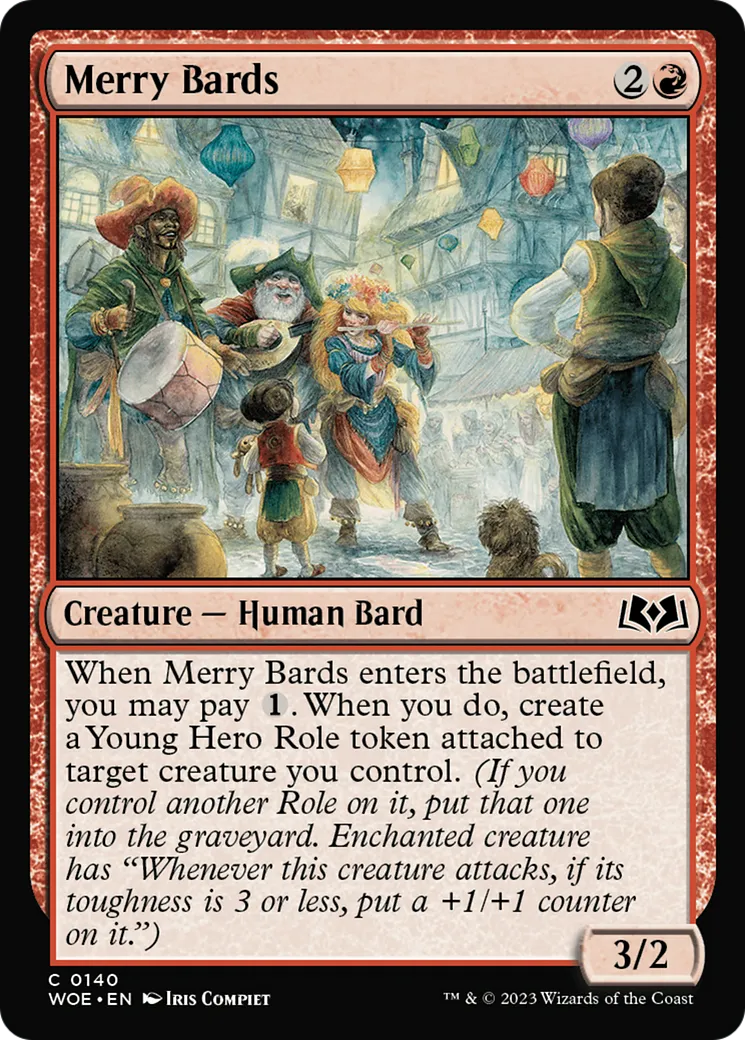 Merry Bards — Wilds of Eldraine — Magic: The Gathering