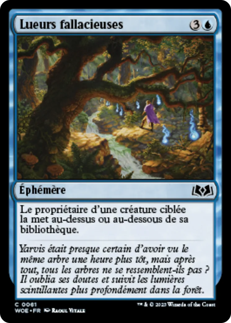 Lueurs fallacieuses — Wilds of Eldraine — Magic: The Gathering