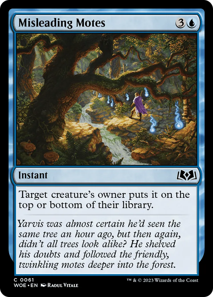 Misleading Motes — Wilds of Eldraine — Magic: The Gathering