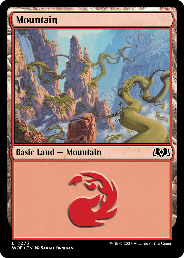 Mountain — Wilds of Eldraine — Magic: The Gathering