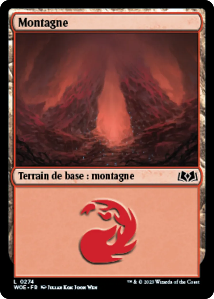 Montagne — Wilds of Eldraine — Magic: The Gathering