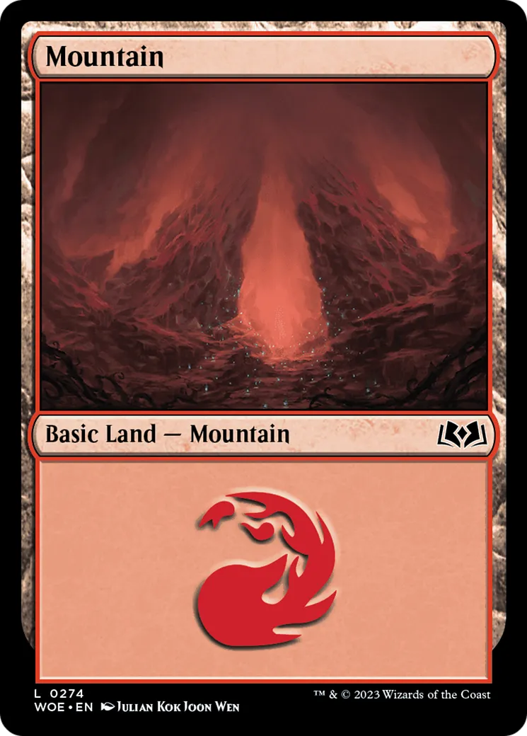 Montagne — Wilds of Eldraine — Magic: The Gathering