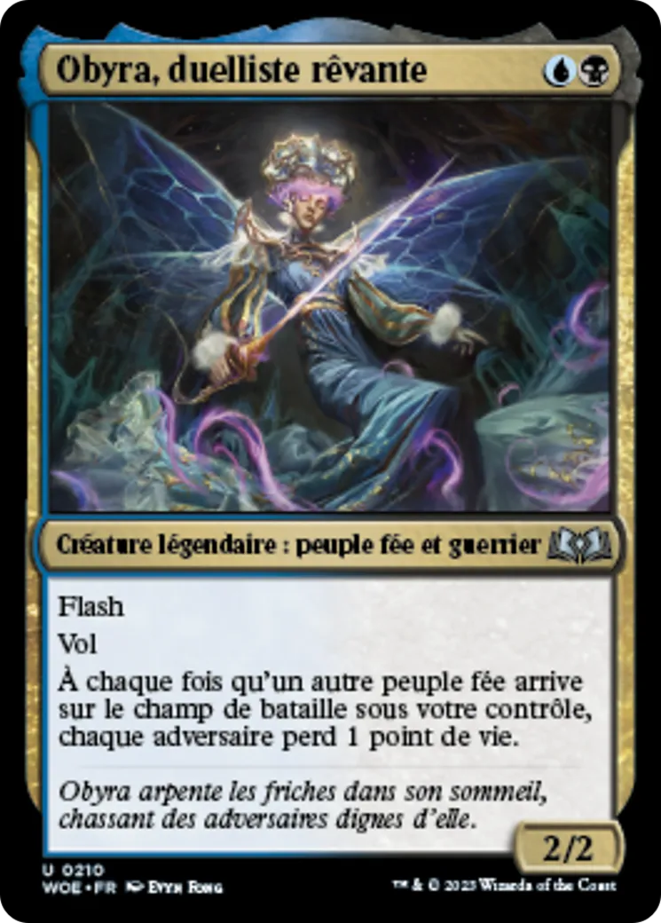Obyra, duelliste rêvante — Wilds of Eldraine — Magic: The Gathering