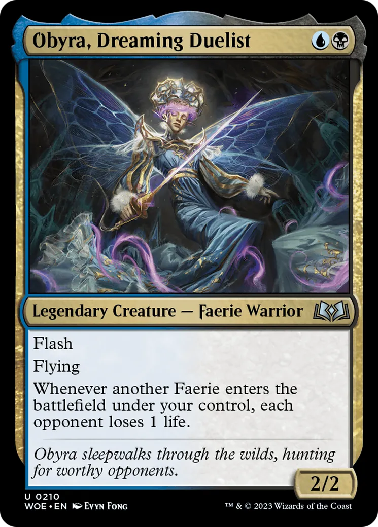 Obyra, Dreaming Duelist — Wilds of Eldraine — Magic: The Gathering