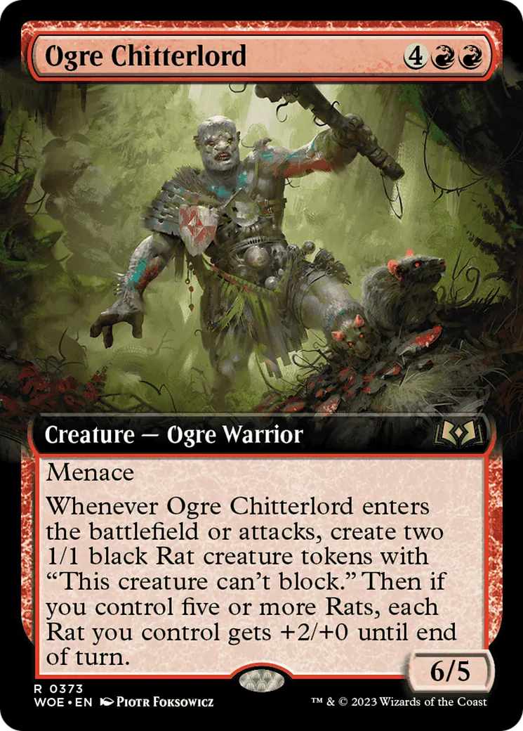 Ogre Chitterlord — Wilds of Eldraine — Magic: The Gathering