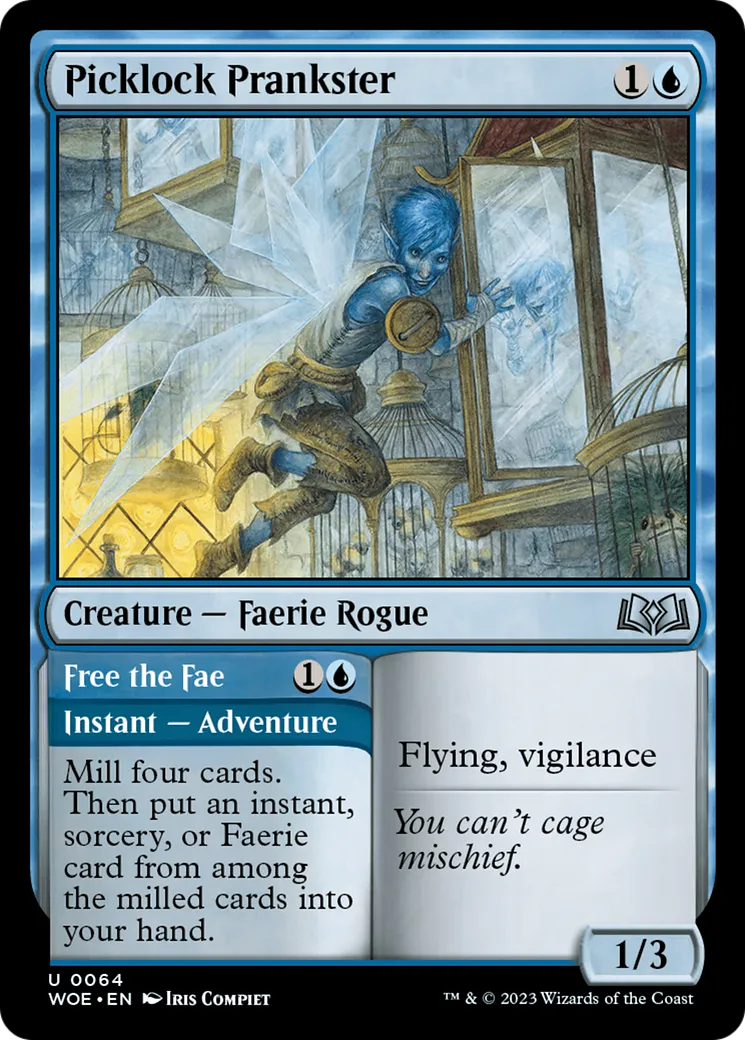 Picklock Prankster // Free the Fae — Wilds of Eldraine — Magic: The Gathering