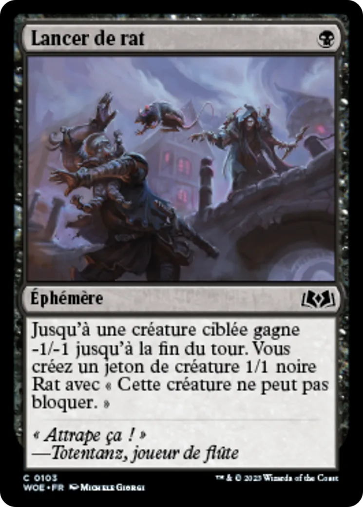 Lancer de rat — Wilds of Eldraine — Magic: The Gathering