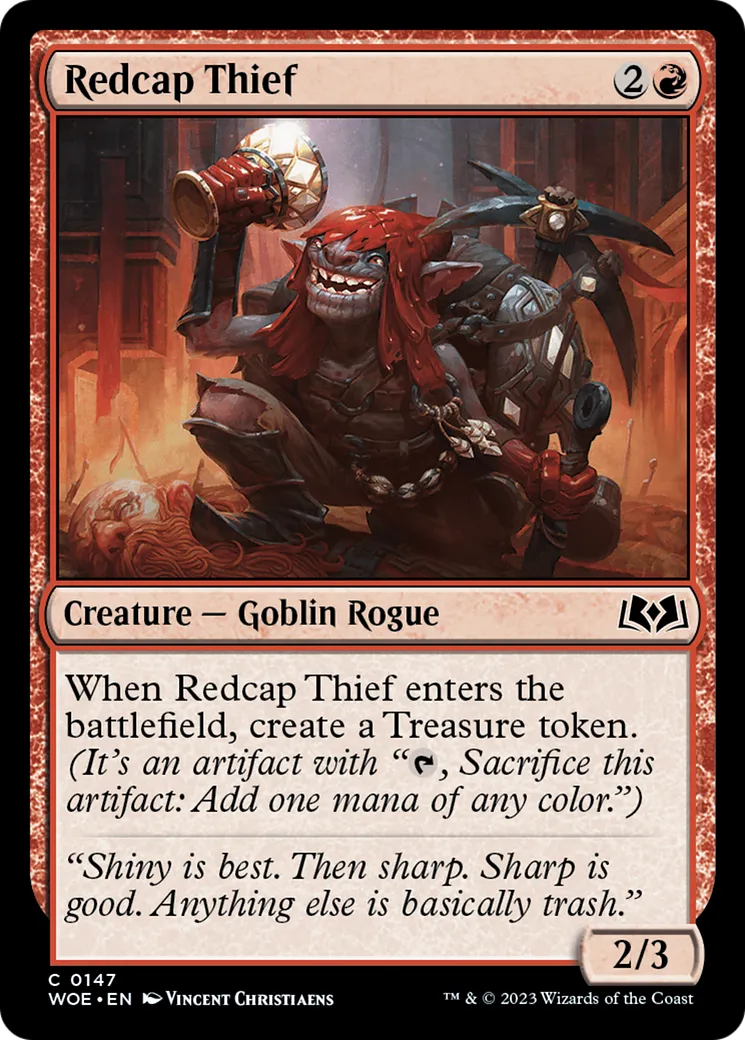 Voleur bonnet-rouge — Wilds of Eldraine — Magic: The Gathering