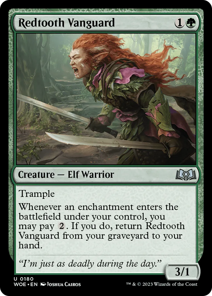 Redtooth Vanguard — Wilds of Eldraine — Magic: The Gathering