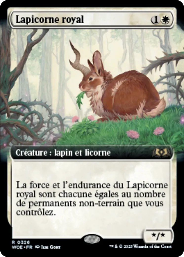 Lapicorne royal — Wilds of Eldraine — Magic: The Gathering