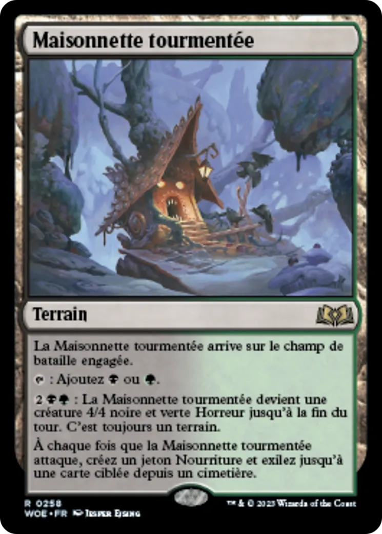Maisonnette tourmentée — Wilds of Eldraine — Magic: The Gathering