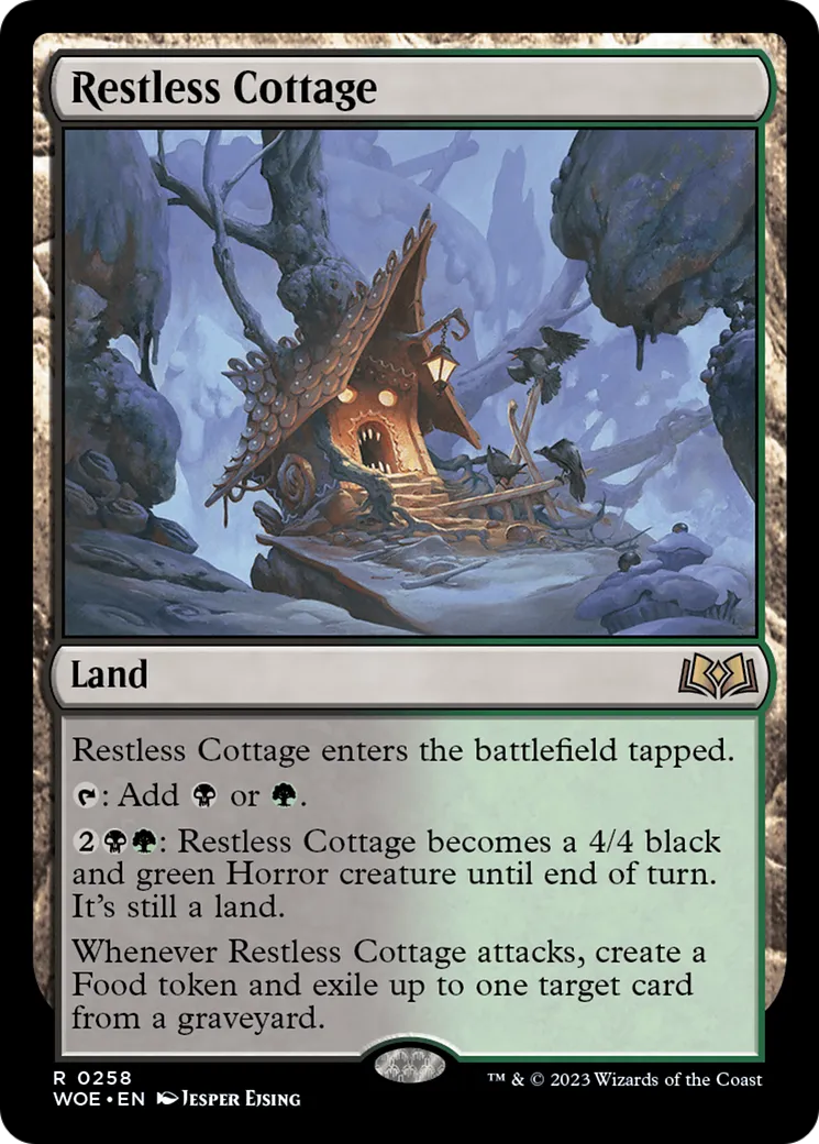 Maisonnette tourmentée — Wilds of Eldraine — Magic: The Gathering