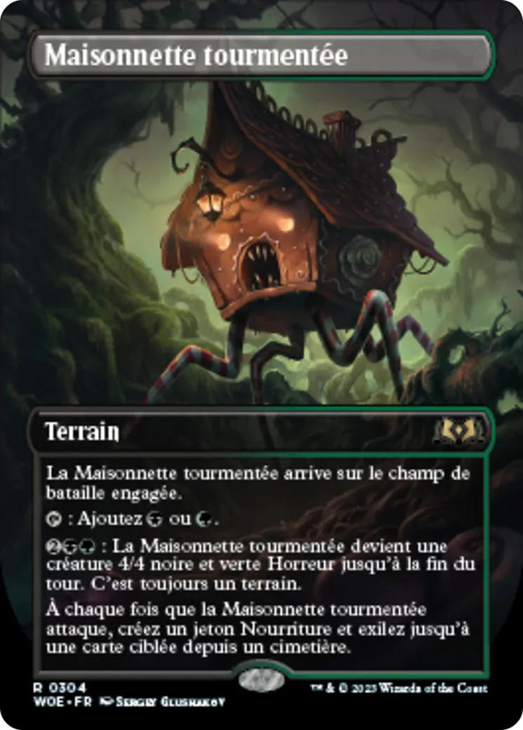 Maisonnette tourmentée — Wilds of Eldraine — Magic: The Gathering