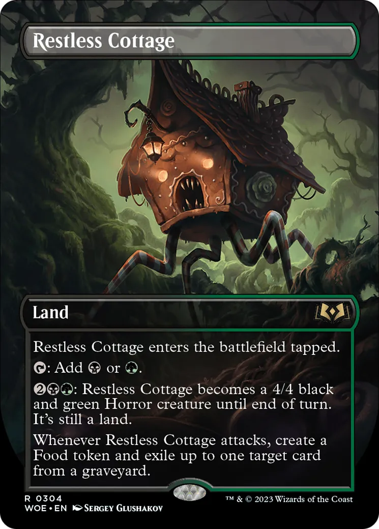 Restless Cottage — Wilds of Eldraine — Magic: The Gathering