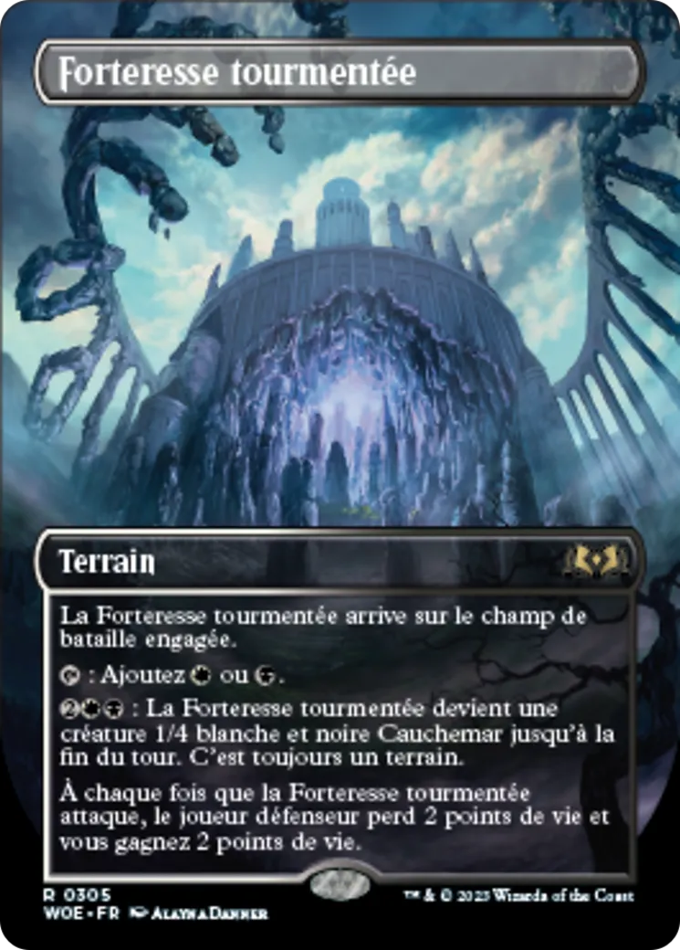 Forteresse tourmentée — Wilds of Eldraine — Magic: The Gathering